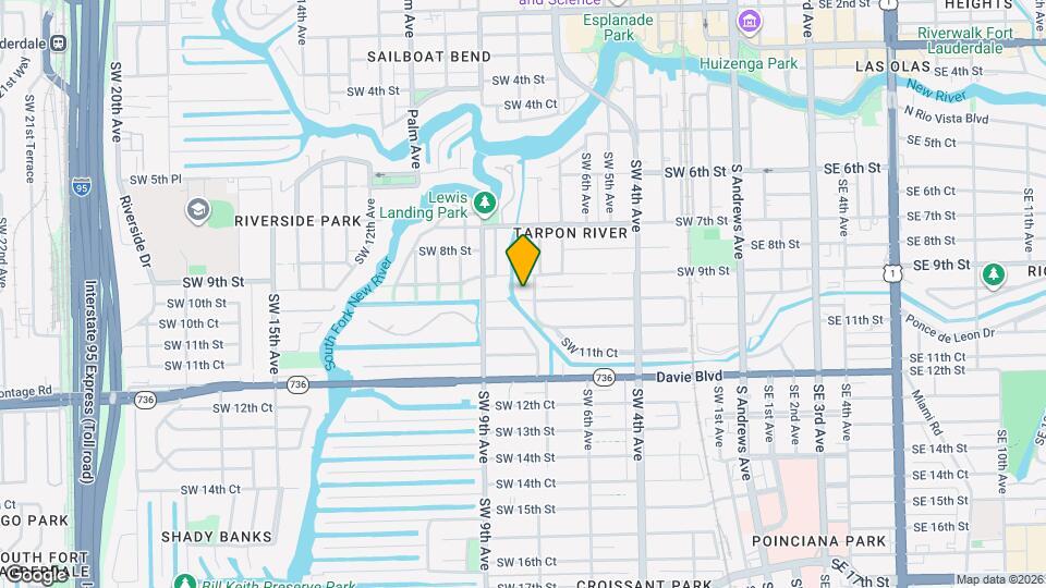 809 SW 10th St Map and Location Details