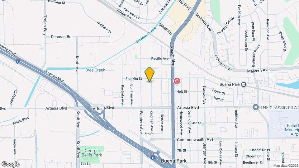 5781 Kingman Ave Mapa y Detalles de la Ubicación