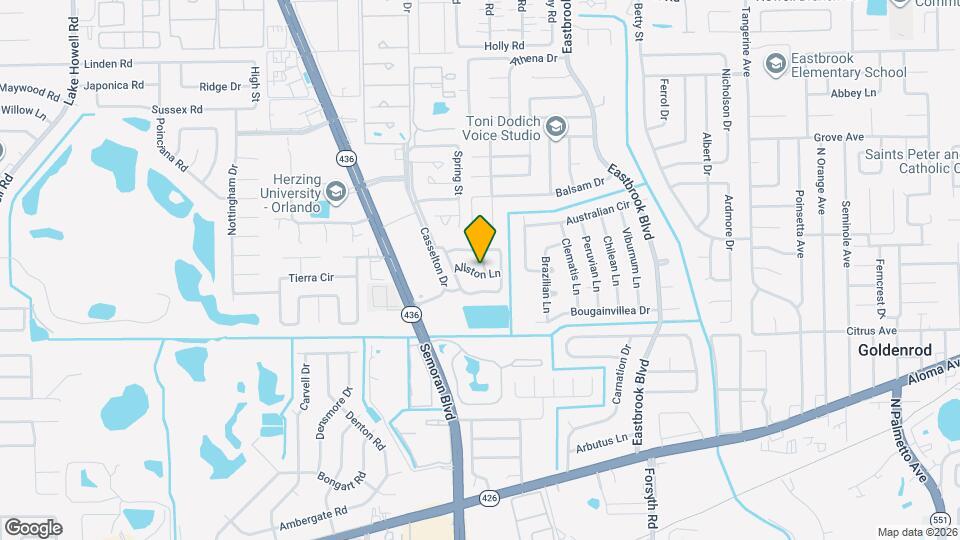 1840 Bachman Way Map and Location Details