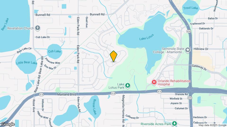 1180 Woodland Terrace Trail Map and Location Details