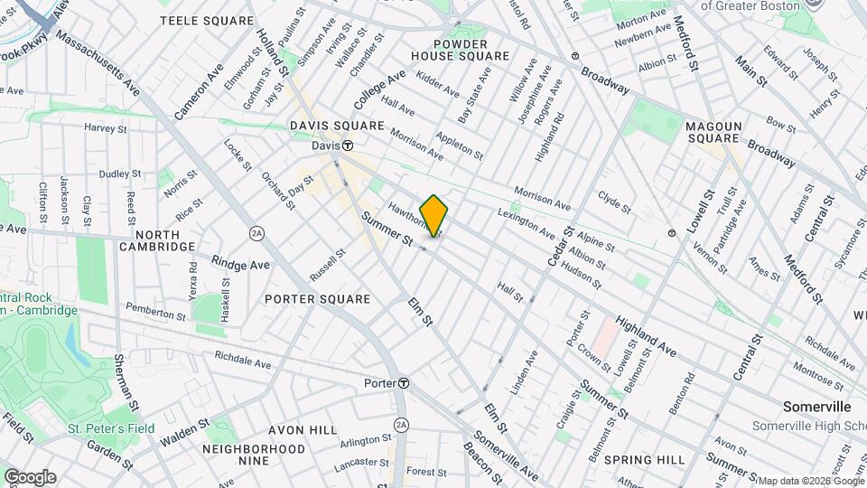 60 Willow Ave, Unit 1 Map and Location Details