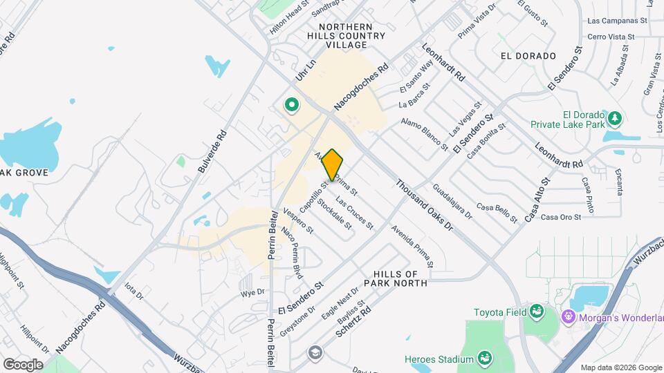 4307 Las Cruces St Map and Location Details