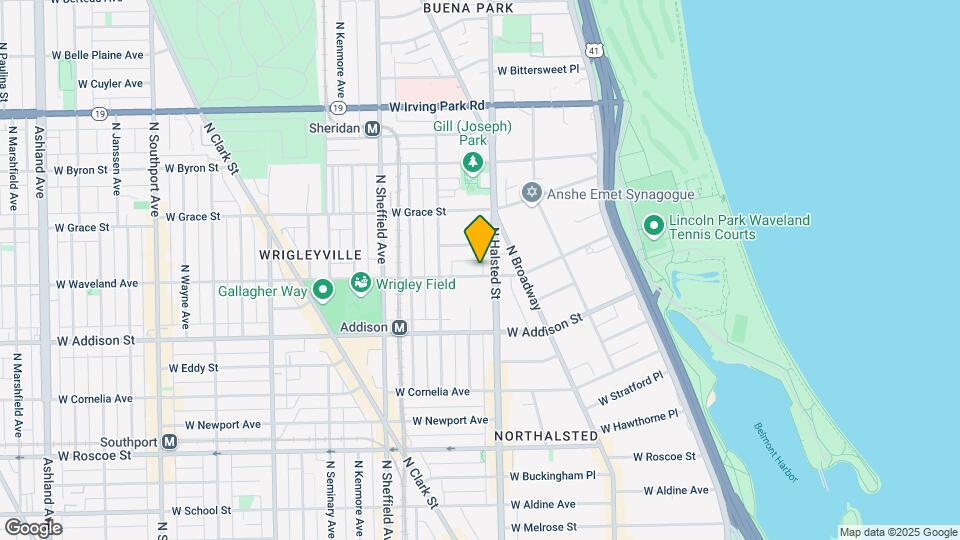 812 W Waveland Ave Map and Location Details