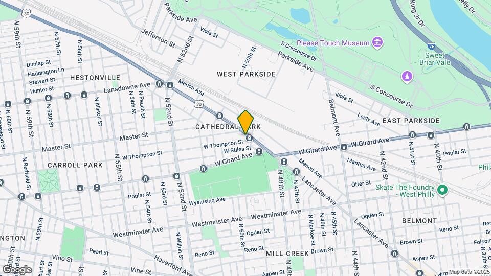 4910 Lancaster Ave Map and Location Details