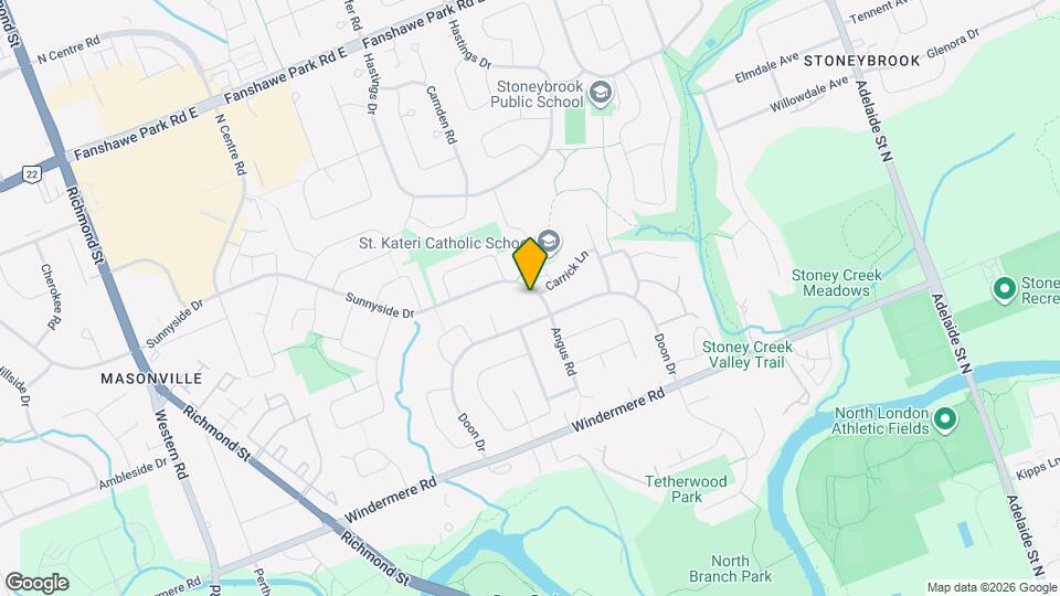 223 Sunnyside Dr Map and Location Details