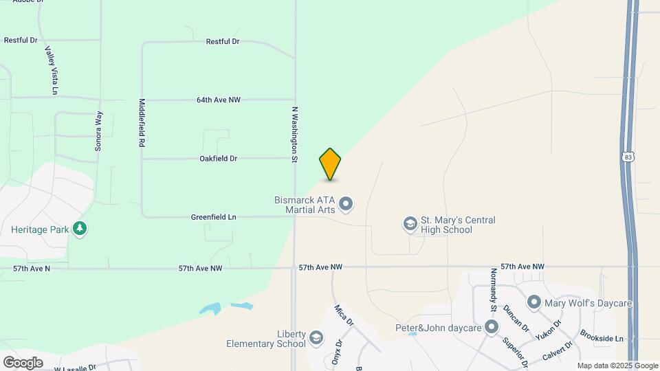 226 E Greenfield Ln Map and Location Details