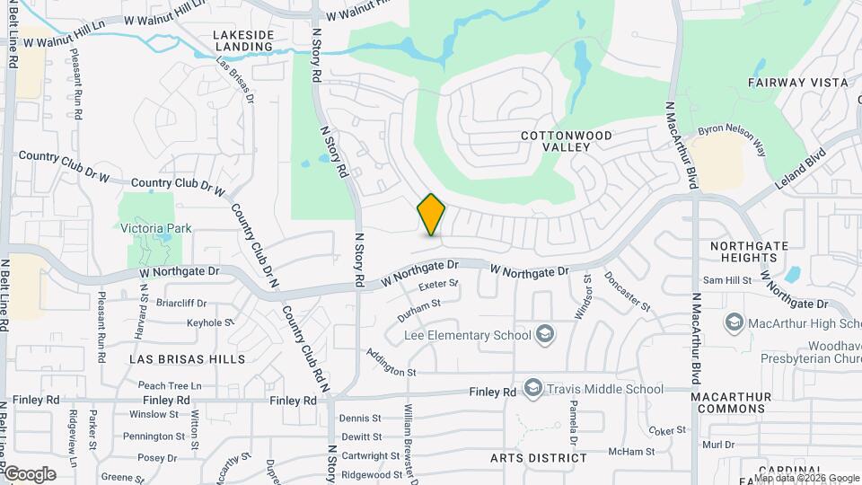 2005 Crockett Ct Mapa y Detalles de la Ubicación