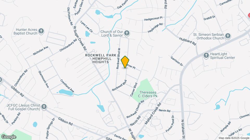 6417 Rockwell Blvd Map and Location Details