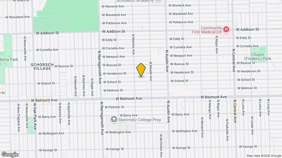 6136 W School St, Unit #G Map and Location Details