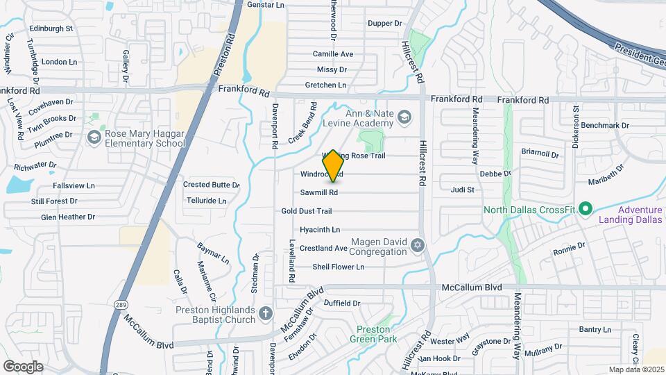 6629 Sawmill Rd Map and Location Details