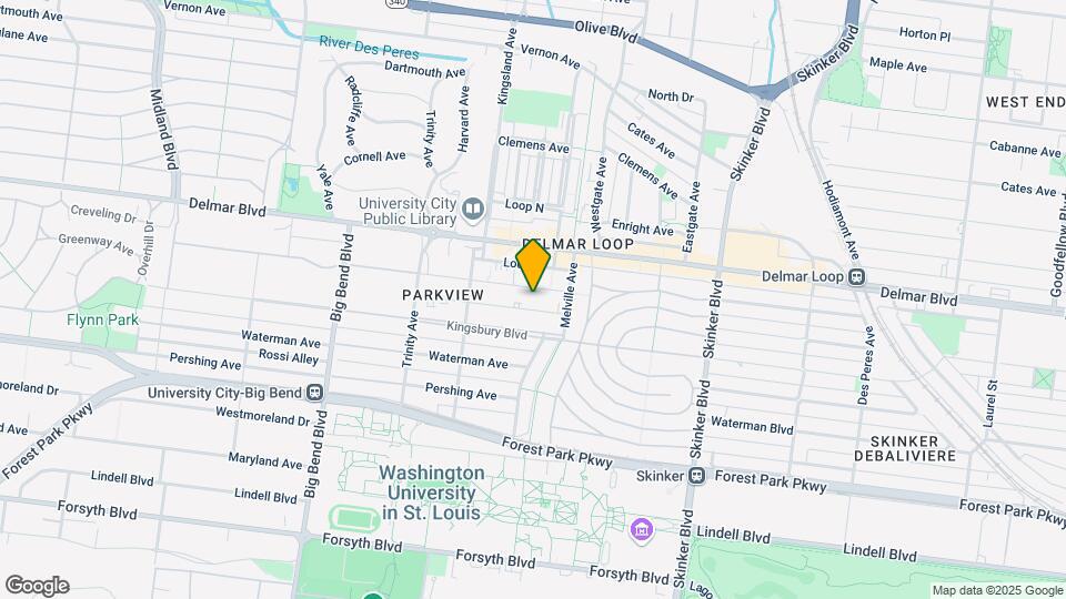 6628 Washington Ave Mapa y Detalles de la Ubicación