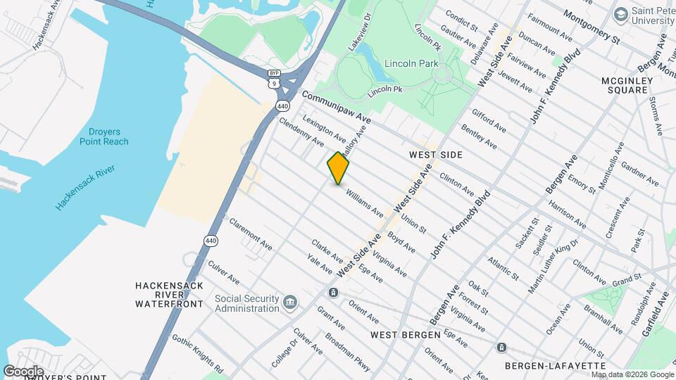 77 Williams Ave Map and Location Details