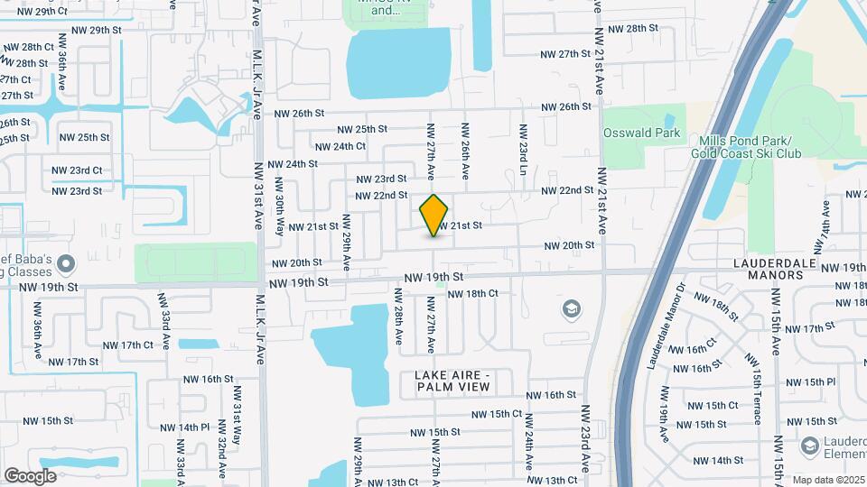 2665 NW 20th St Map and Location Details