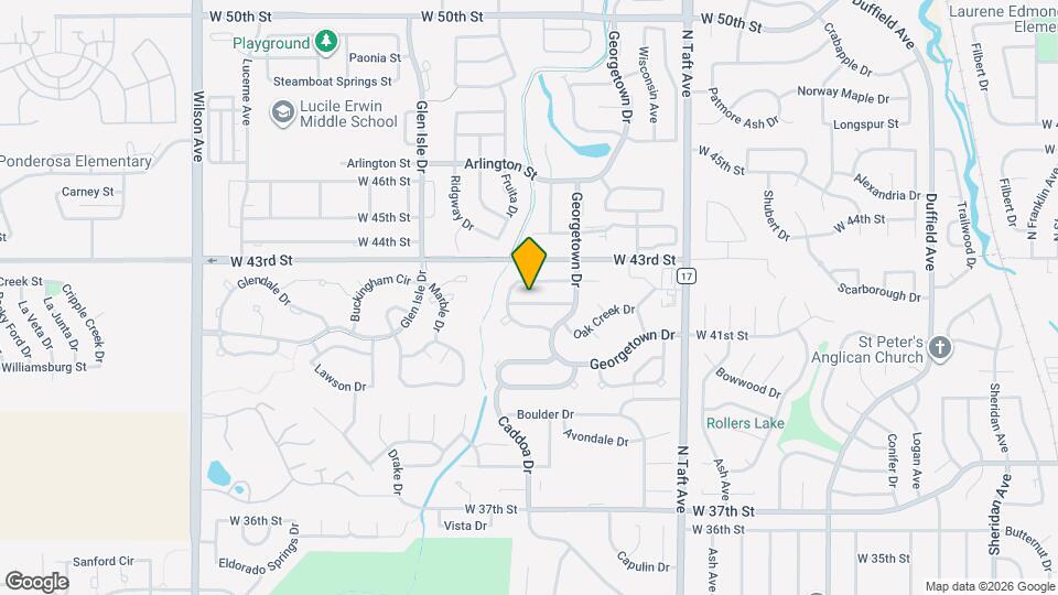 1825 Elk Springs St Map and Location Details