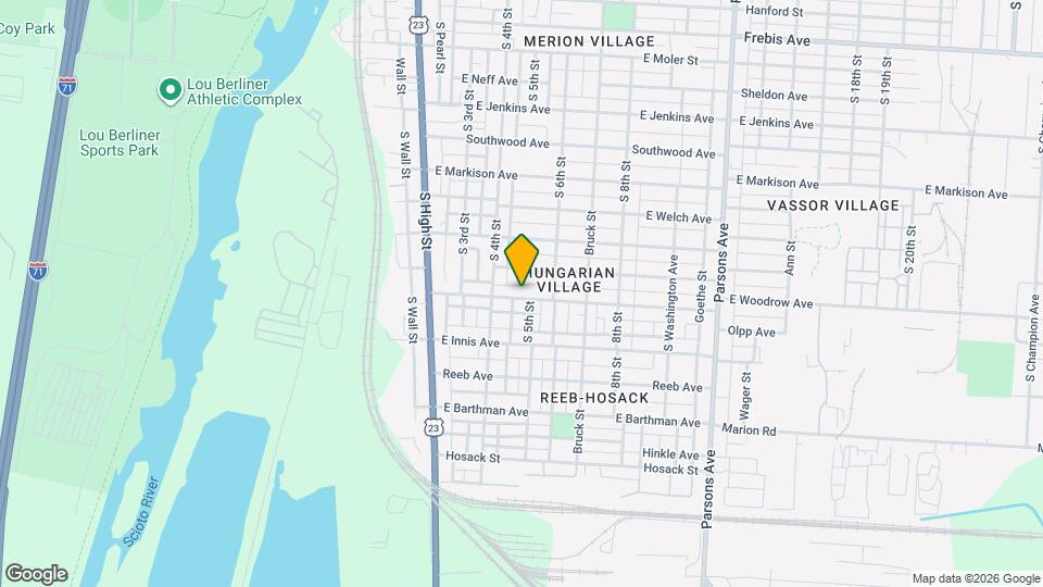 130 E Woodrow Ave Map and Location Details