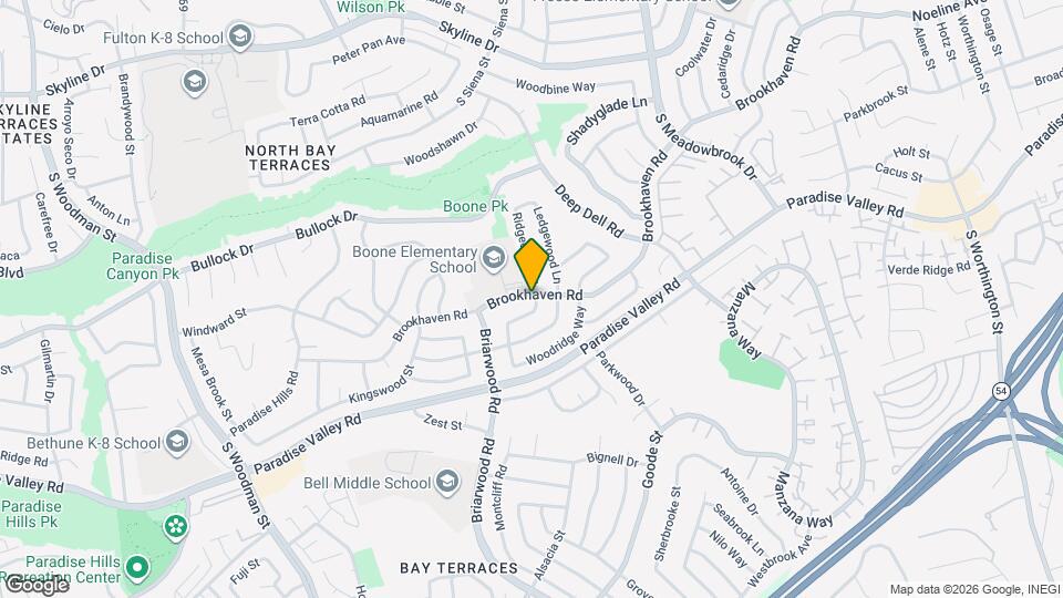 7394 Hightree Ln Mapa y Detalles de la Ubicación