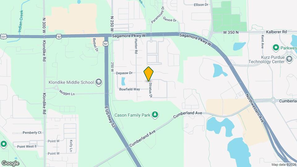 3140 Stratus Dr Map and Location Details