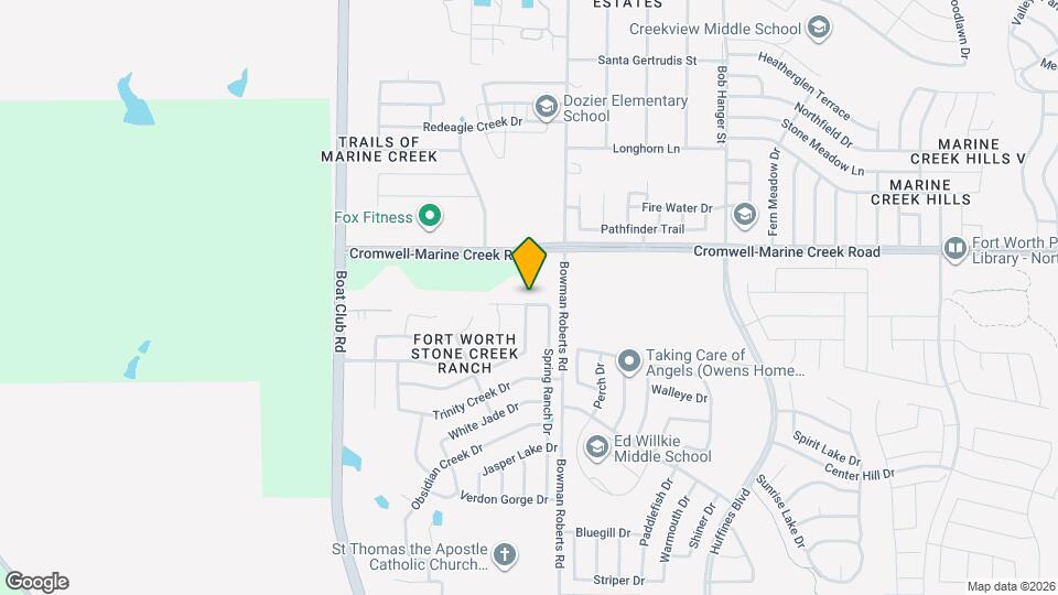 6420 Spring Ranch Dr Map and Location Details