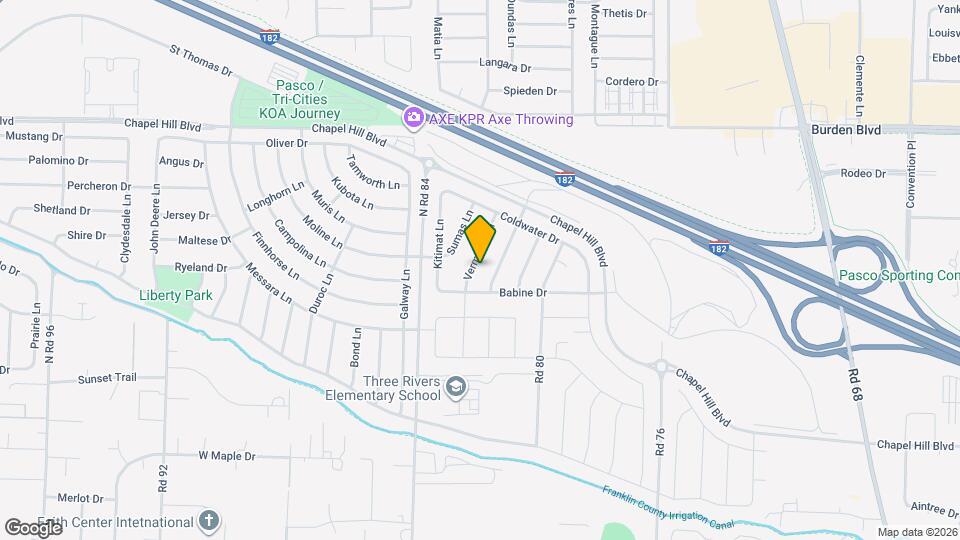 4313 Vermilion Ln Map and Location Details