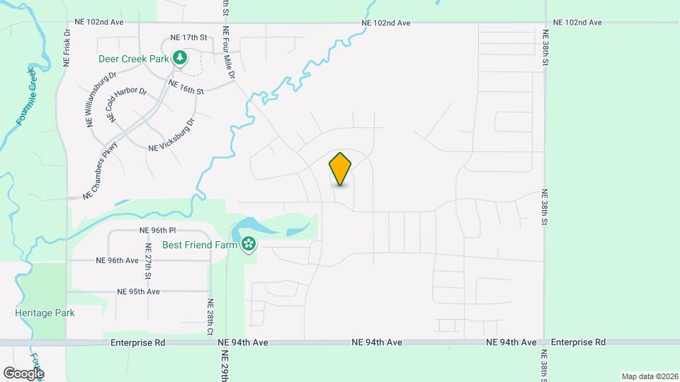 3509 Winding Trail Dr Map and Location Details