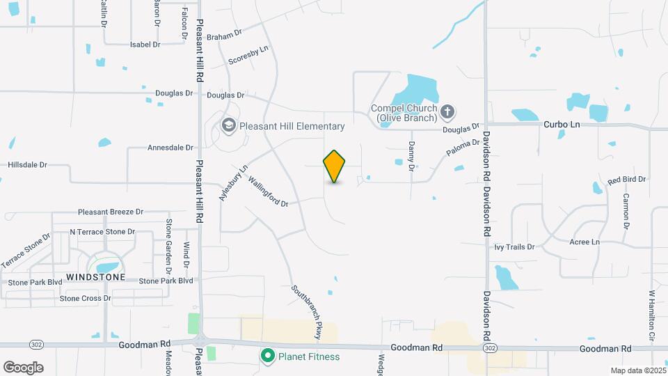 7436 Newbury Dr Map and Location Details