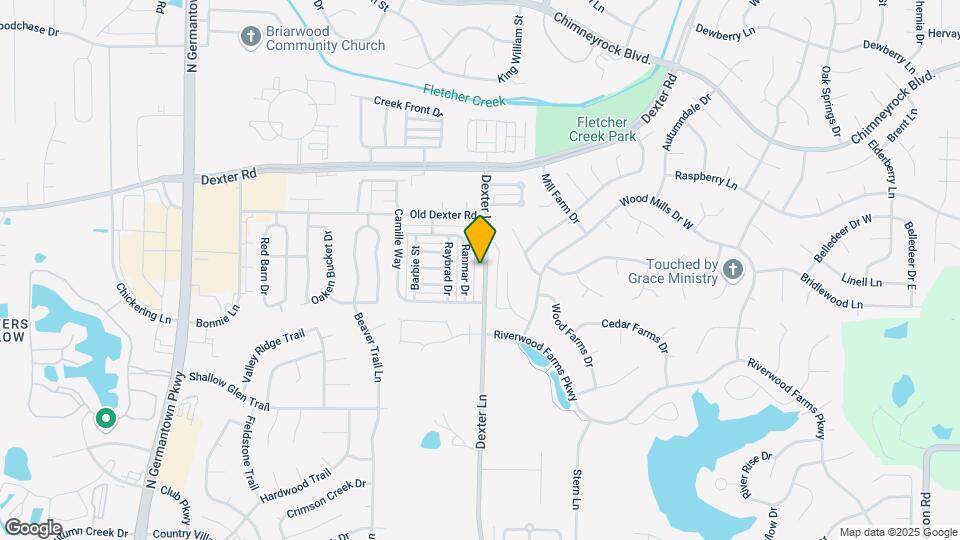 1643 Dexter Ln Map and Location Details