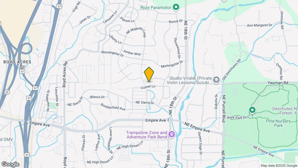 20794 Comet Ln Map and Location Details