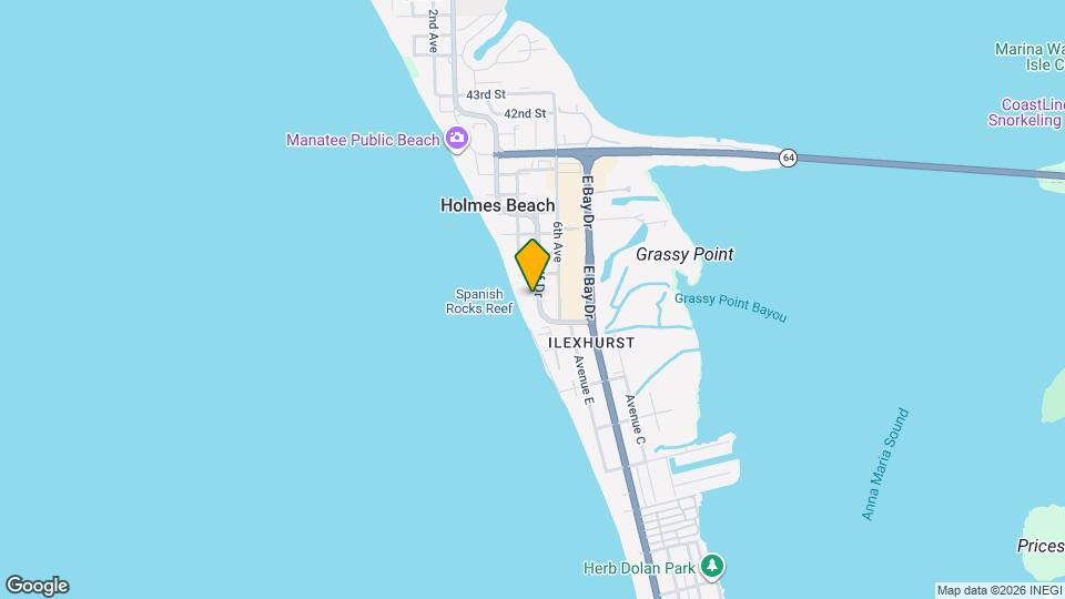 3222 Gulf Dr, Unit SI ID1591406P Mapa y Detalles de la Ubicación