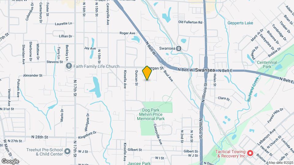 1702 Schobert Dr Map and Location Details