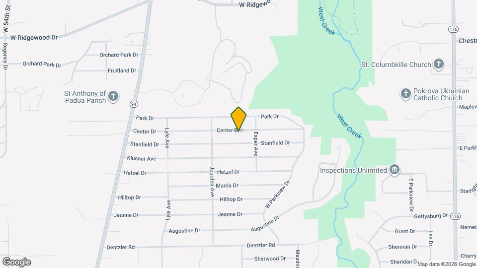 2903 Center Dr Map and Location Details