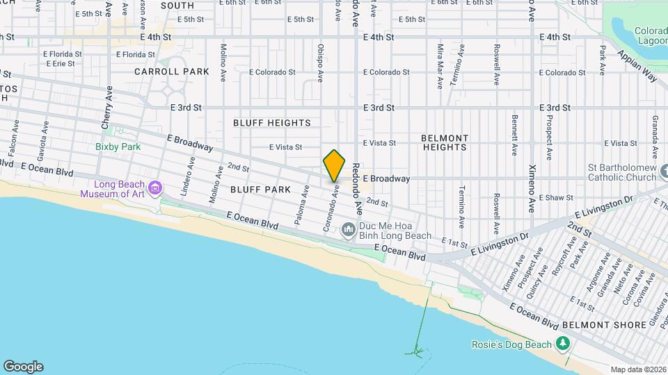 3231 E 2nd St Map and Location Details