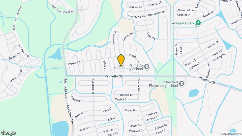 731 Squirrel Ct Mapa y Detalles de la Ubicación