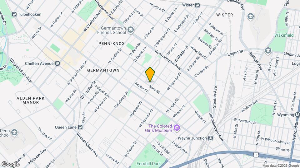 5109 Knox St Map and Location Details