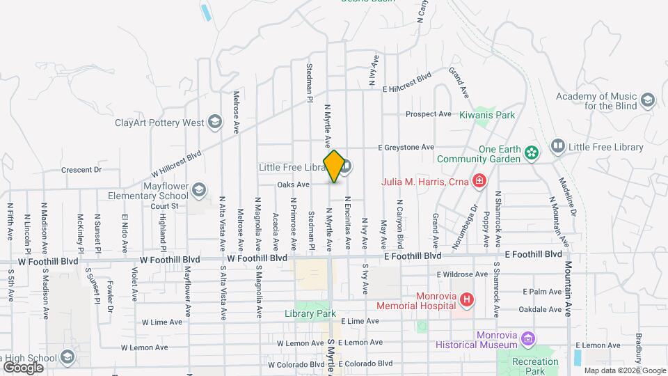 218 N Myrtle Ave, Unit Myrtle Court #E Map and Location Details