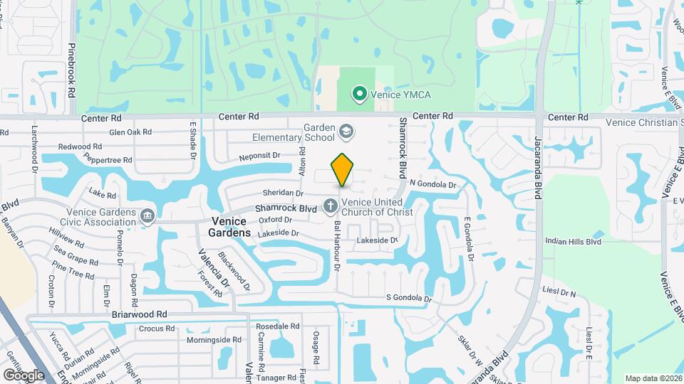 1657 Bal Harbour Dr Map and Location Details