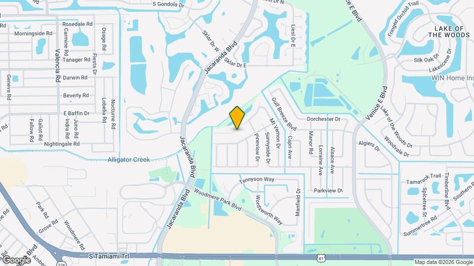 543 Bellaire Dr Map and Location Details