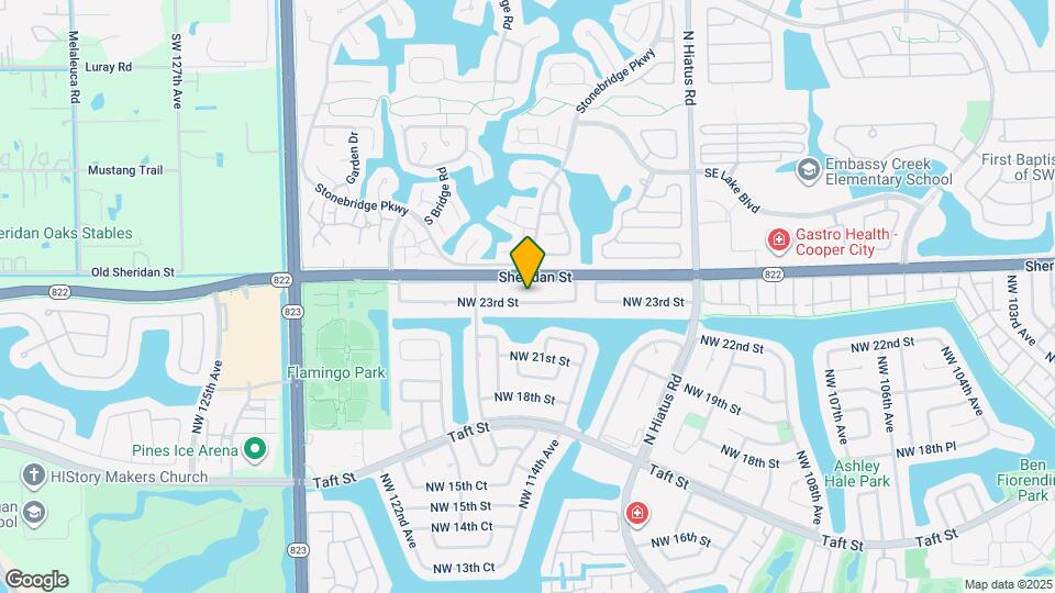 11541 NW 23rd St Map and Location Details