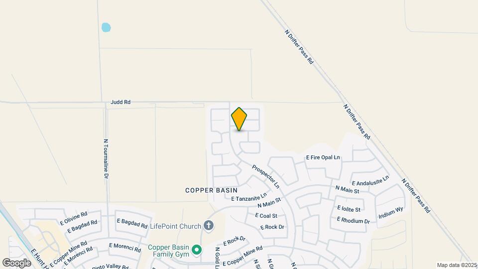 4045 E Aragonite Ln Map and Location Details
