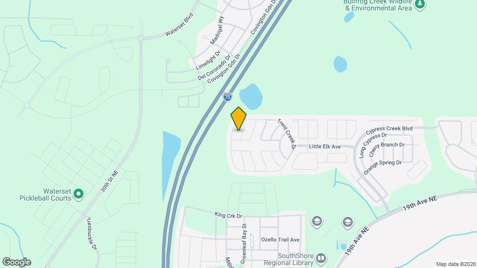 15419 Dark Star Ln Map and Location Details