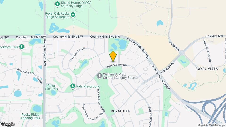 9011 Royal Oak Way NW Map and Location Details