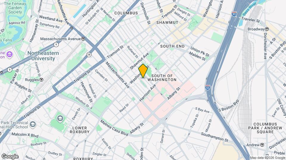 6 Worcester Sq, Unit 3 Map and Location Details