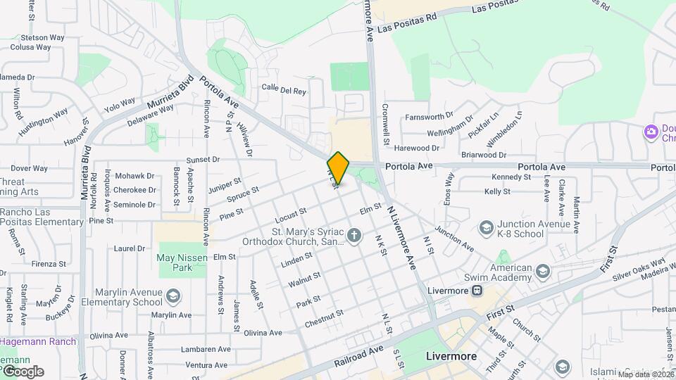 841 N L St Map and Location Details