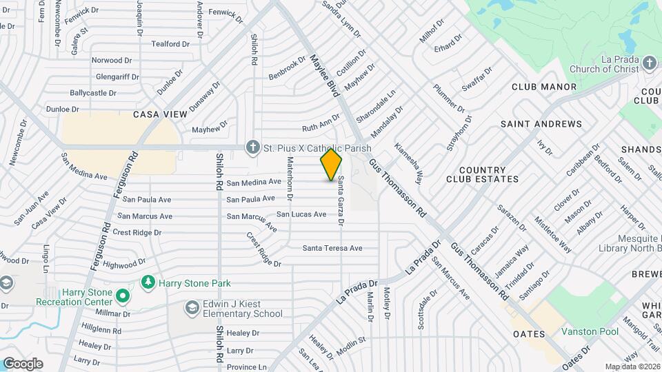 3226 San Medina Ave Mapa y Detalles de la Ubicación