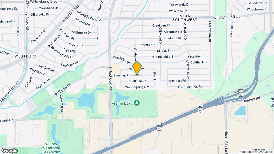 4749 Benning Dr Map and Location Details