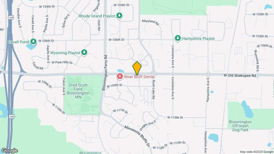 7301 W Old Shakopee Rd Map and Location Details