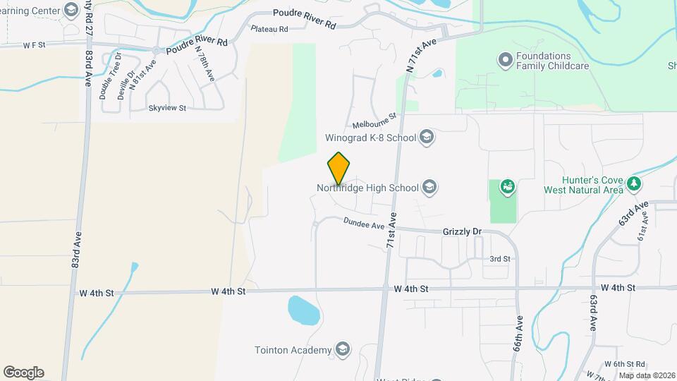 7220 W Canberra St Map and Location Details