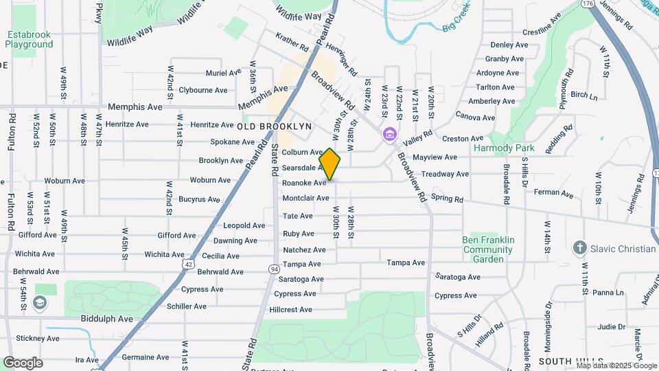 3009 Roanoke Ave Mapa y Detalles de la Ubicación
