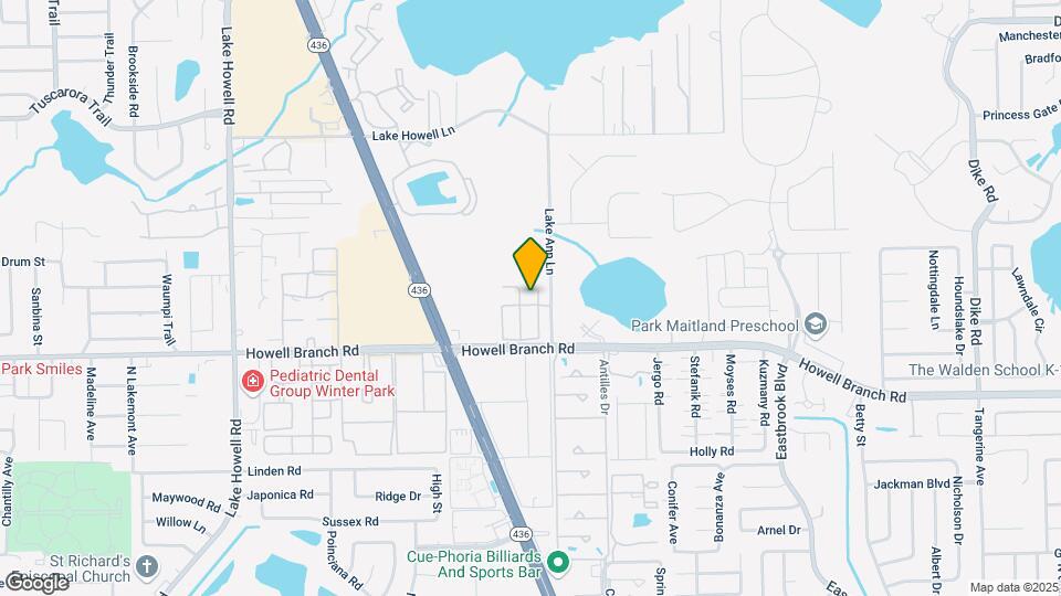 2508 Galliano Cir Map and Location Details