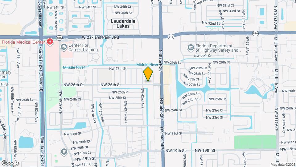 4171 NW 26th St Mapa y Detalles de la Ubicación