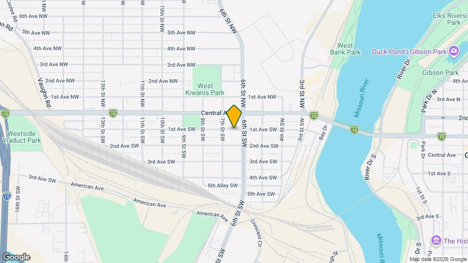 612 1st Ave SW Map and Location Details